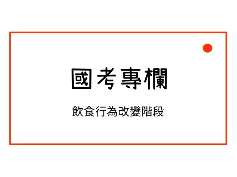 飲食行為改變階段